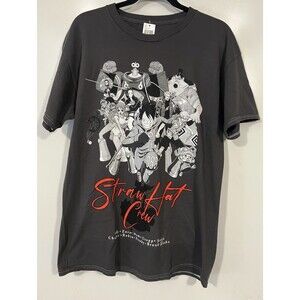 One Piece Straw Hat Crew Anime T Shirt Box Lunch Exclusive Gray Sz M NWT